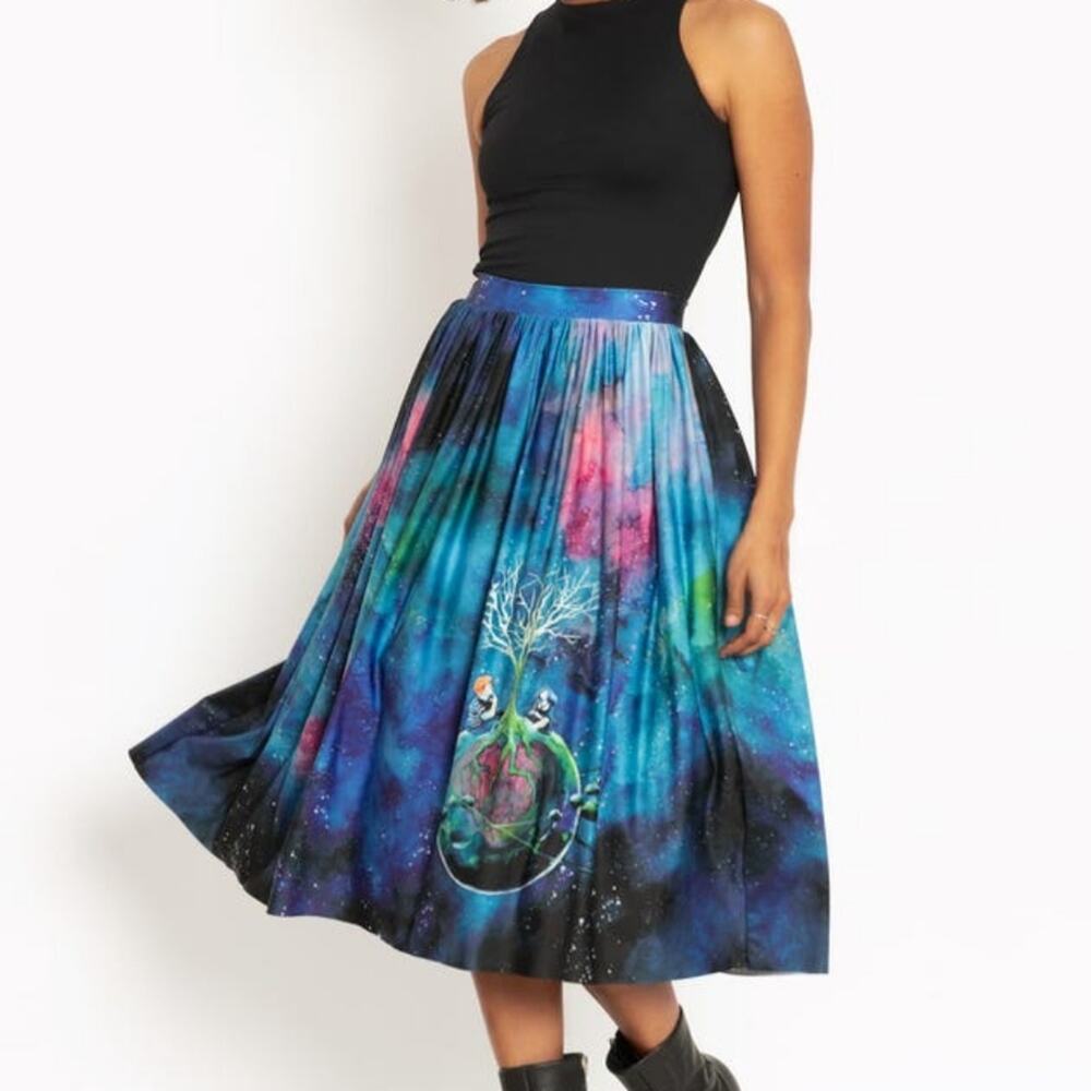 Blackmilk LZ pure love slinky skirt